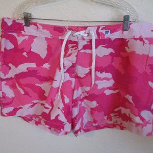 Y2K Xelosette Pink Camo Board Shorts Size 20 Hand Made in Cali
